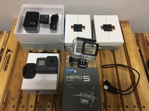 gopro5blackとバッテリーセット