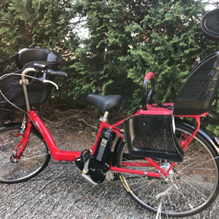 ①5941子供乗せ電動アシスト自転車ブリヂストン20インチ良好バッテリー