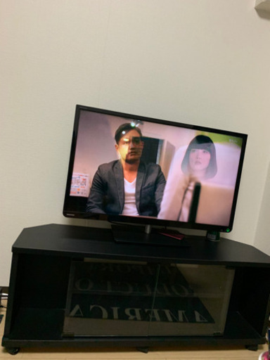 ヤマダ電機テレビ台32型のテレビに使用大きい収納多いローラー付ガラス戸日時相談可お早目にお願いします Shiho 池田のその他の中古あげます 譲ります ジモティーで不用品の処分