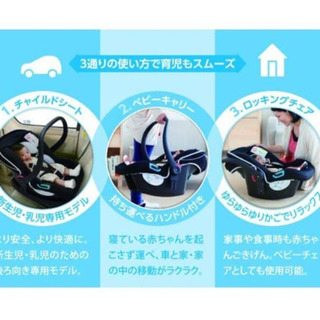 日本育児 新生児から使える トラベルシステム スマートキャリー ISOFIX 