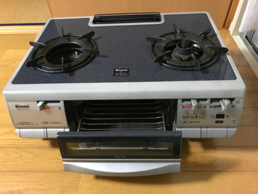 中古、動作確認済★リンナイ LPガス用コンロ ハオN500VGT