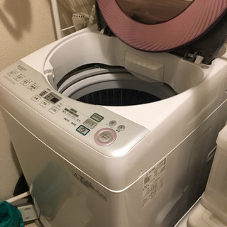 ※取引予定者と商談中【2013年製】シャープ 洗濯機 8kg イ...
