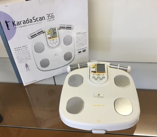 ＜動作品＞オムロン・体重体組成計カラダスキャン・HBF-356