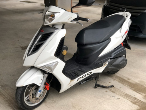 スクーター　PGO TIGRA125cc ティグラ 自賠責保険8月26日