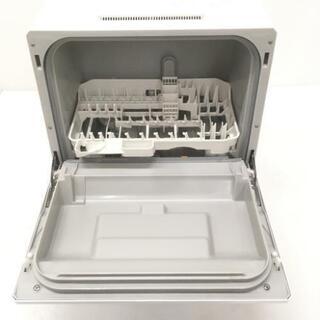 中古 パナソニック 食器洗い乾燥機 NP-TCM4-W プチ食洗 2018年製 3ヶ月