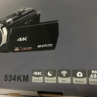 4k デジタルビデオカメラ 48MP WIFI機能 タッチパネル ナイトショット
