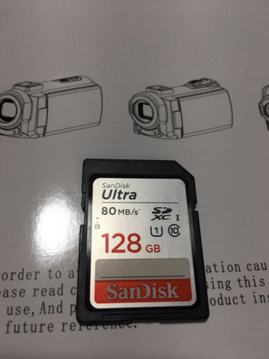 4k デジタルビデオカメラ 48MP WIFI機能 タッチパネル ナイトショット 128GB付き