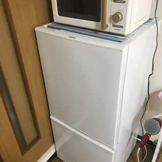 使用半年 冷蔵庫＆電子レンジ