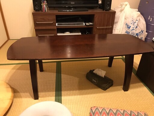 美品 座卓 ローテーブル 天然木 家具 木製 ちゃぶ台