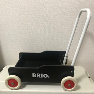 BRIO 手押し車（黒）