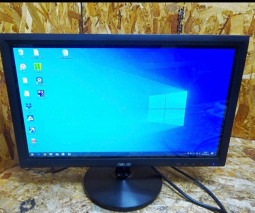 (4554-0)ASUS 19.5インチ ワイド液晶モニター タッチスクリーン VT207 2015年製 中古品 ディスプレイ デスクトップ パソコン