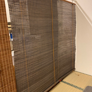 簾ロールカーテン２本セット　170cm