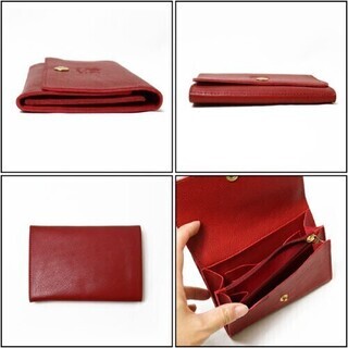 新品 IL BISONTE イル ビゾンテ 二つ折り財布 イタリア製 コンパクトウォレット