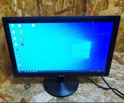 (4555-0)ASUS 19.5インチ ワイド液晶モニター タッチスクリーン VT207 2015年製 中古品 ディスプレイ デスクトップ パソコン