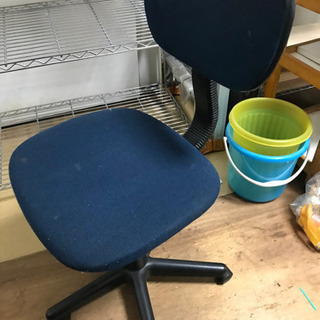 オフィス用キャスター付き椅子　２脚セット
