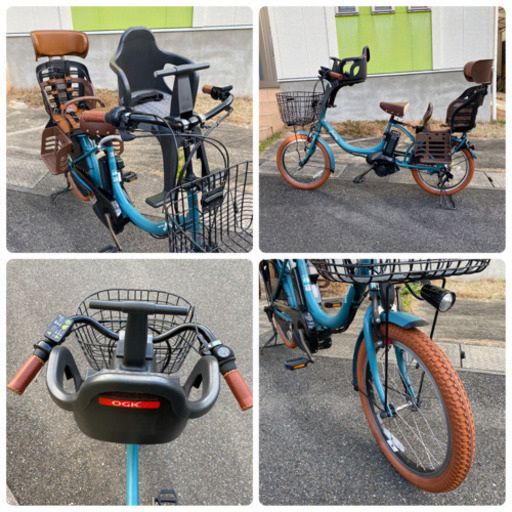 完成❣️子供乗せ自転車 PAS Babby 完全整備済み❣️3人乗り お洒落 