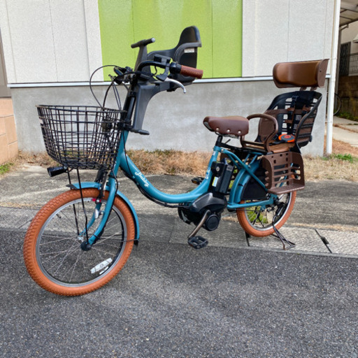 完成❣️子供乗せ自転車 PAS Babby 完全整備済み❣️3人乗り お洒落❣️