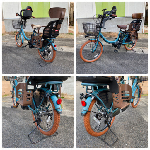 完成❣️子供乗せ自転車 PAS Babby 完全整備済み❣️3人乗り お洒落❣️