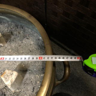 売り切れ🙏 気になる方はフリーダイヤルまで📱珍品！真鍮の火鉢入荷致しました😊 鉄瓶など付きです！☺️ 熊本リサイクルワンピース