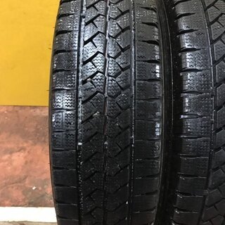BS BLIZZAK VL1 195/80R15 107/105L LT 15インチ スタッドレス 4本 2014年製 ハイエース キャラバン等(VTG24) クレジットカード QR決済可能