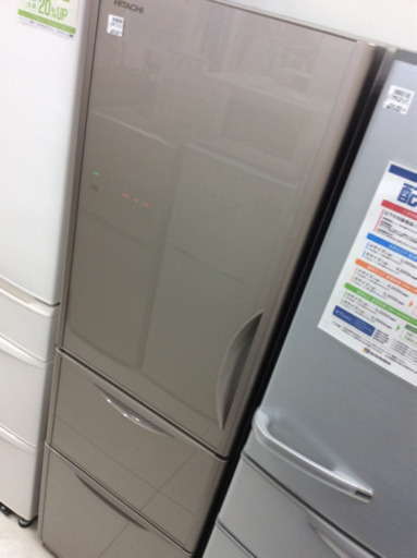 3ドア冷蔵庫 HITACHI R-S3200HVL 2018年製 315L