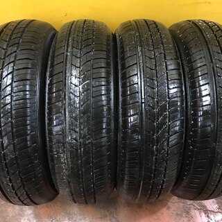 FALKEN SN831 165/70R14 14インチ 夏タイヤ 2018年製 新車外し 4本 マーチ ヴィッツ等　(VTD28) クレジットカード QR決済可能