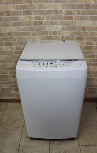 高年式19年製 Hisense 洗濯機 ★送料・設置無料★店頭取引歓迎