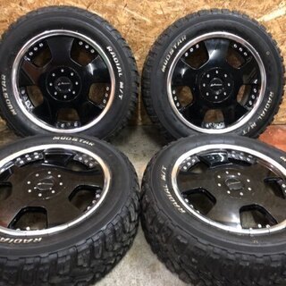 MUDSTAR RADIAL M/T 205/60R16】夏タイヤ 4本【SPEED STAR ビエナD 16 