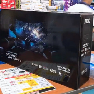 (お話中)AOC モニター　ゲームに最適✨
