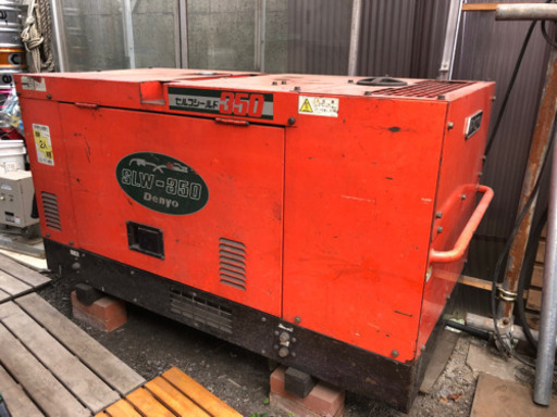 ◇デンヨー 防音型ディーゼルエンジン 溶接機 発電機 三相200V ◇デンヨー 防音型ディーゼルエンジン 溶接機 発電機 三相200V
