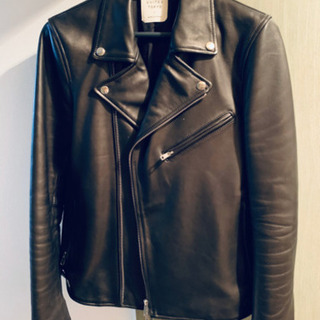 美品 UNITED TOKYO 定番 ダブル レザー ライダース ジャケット