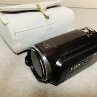 SONY ビデオカメラ　ケース＆バッテリー大容量1個＆充電器付き