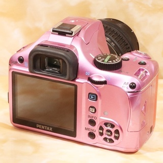★WifiSDでスマホ転送＆極上美品★ペンタックス k-x レンズキット ピンク