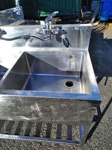 一層シンク 業務用 蛇口付き 横浜周辺無料配送