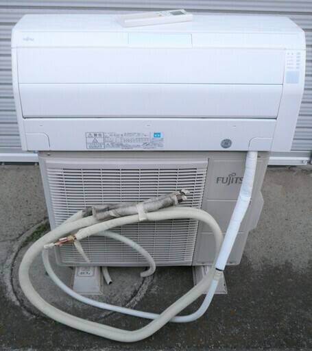 ☆富士通 FUJITSU AS-R22E-W インバーター冷暖房エアコン Rシリーズ◆人感センサー・お掃除エアコン