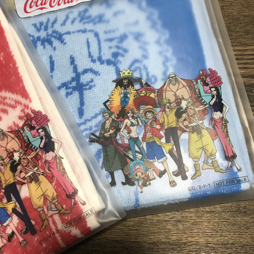 ワンピースオリジナルタオル新品未開封２種セットルフィゾロ みん 青山一丁目のその他の中古あげます 譲ります ジモティーで不用品の処分