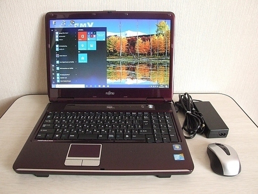 高速SSD240GB搭載 Fujitsu FMV-BIBLO NF/E50 ノートパソコン 13