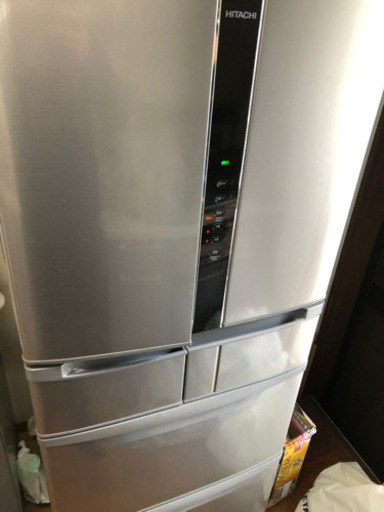 HITACHI 日立　冷蔵庫　ノンフロン冷凍冷蔵庫R-F440F SH型
