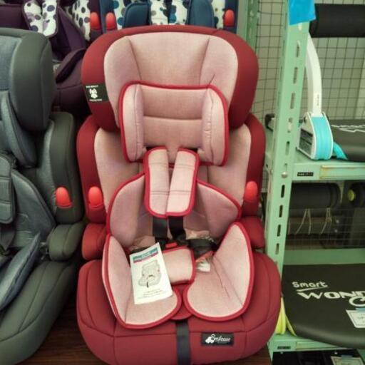 新品未使用♪ジュニアシート★レッド