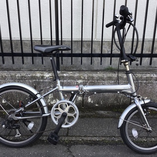 折りたたみ自転車 ＜美品車＞ALVLAYZ・20インチ・アルミ製・折りたたみ 