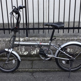 折りたたみ自転車 ＜美品車＞ALVLAYZ・20インチ・アルミ製・折りたたみ 
