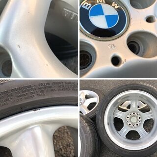 ＢＭＷ純正スタースポーク５７　１７インチ　１シリーズ、３シリーズに！