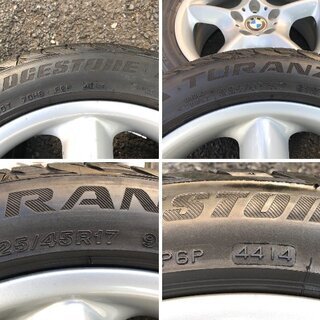 ＢＭＷ純正スタースポーク５７　１７インチ　１シリーズ、３シリーズに！