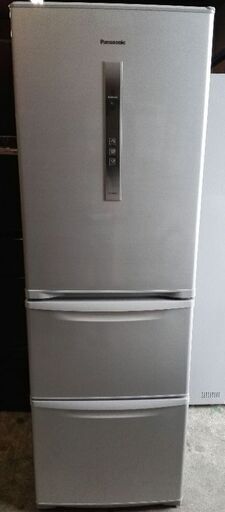パナソニック 3ドア冷蔵庫 NR-C37CM-S 365L シルバー 2014年製　配送無料