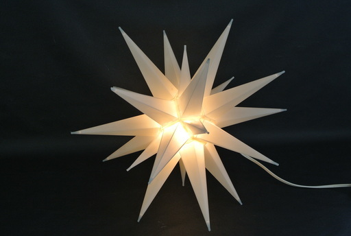 吊り下げ 星型ランプシェード 間接照明 ベージュ インテリア ムード作り 星型多面体 Ken 三条の照明器具の中古あげます 譲ります ジモティーで不用品の処分