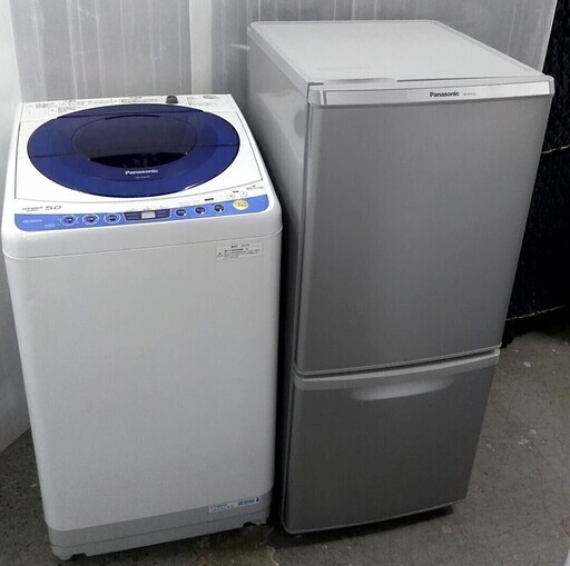 配達設置 冷蔵庫　洗濯機　生活家電セット　パナソニック　除菌清掃します