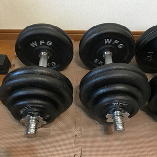 チンニングスタンド　ダンベル　ベンチ台　Wバーセット チンニングスタンド ダンベル ベンチ台 Wバーセット