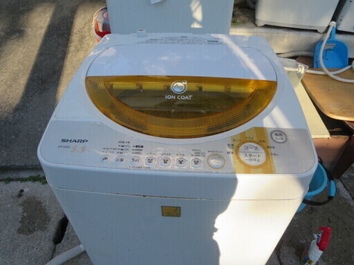 シャープ洗濯機5.5キロ　ES-55E3－KY　2006年製夜8時半まで営業中！