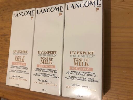 新品.未開封 LANCOME ランコム UV エクスペール トーン アップ ローズ 3点セッ