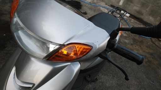 ⭐ヤマハJOG SA36J シルバー タイヤ前後新品 インジェクションスクーター